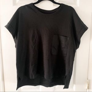 Oversized Pocket T-Shirt; Workout